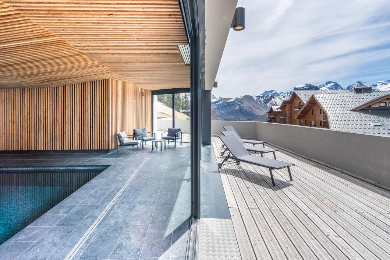 Vacanceole - Les Ecrins D'Auris Exteriér fotografie